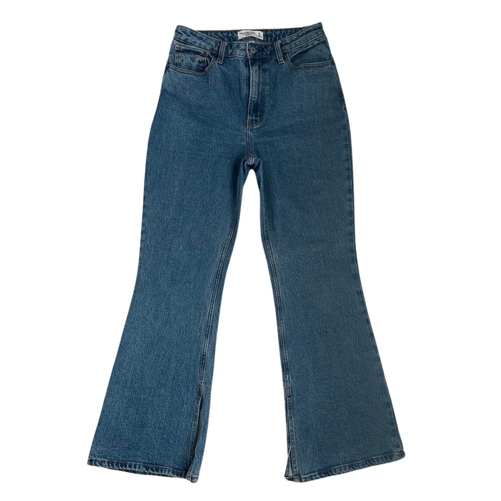 Abercrombie & Fitch Curve Love Vintage Flare High Rise